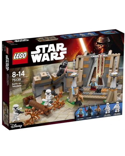 Конструктор Lego Star Wars - Битката на Такодана (75139) - 1