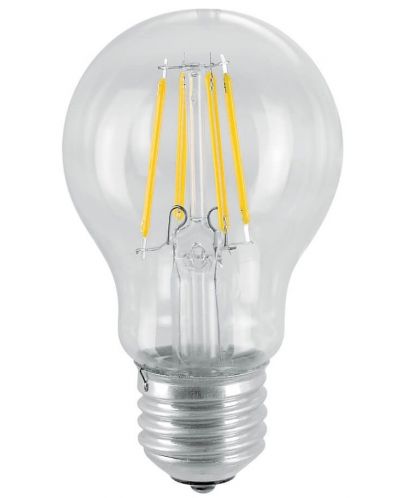 LED крушка Vivalux - AF60, E27, 6W, 3000K, филамент - 1