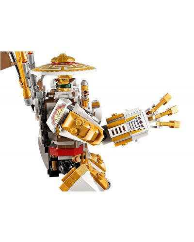 Конструктор Lego Ninjago - Златен робот (71702) - 4