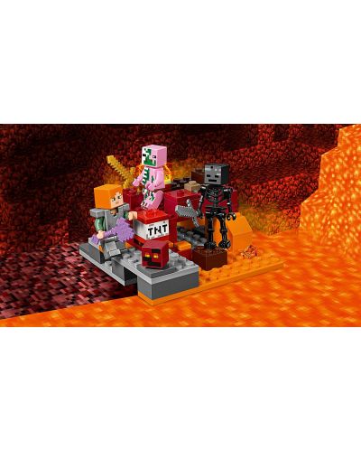 Конструктор Lego Minecraft - Битка в Ада (21139) - 6