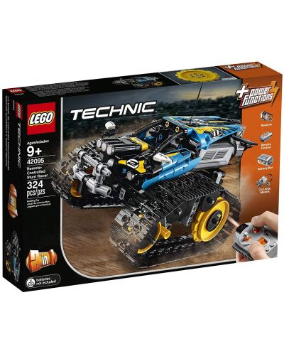 Конструктор Lego Technic - Каскадьорска кола, с дистанционно управление (42095) - 1