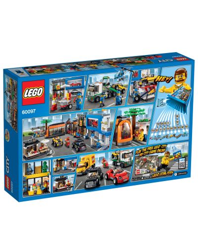 Конструктор Lego City - Градски площад (60097) - 3