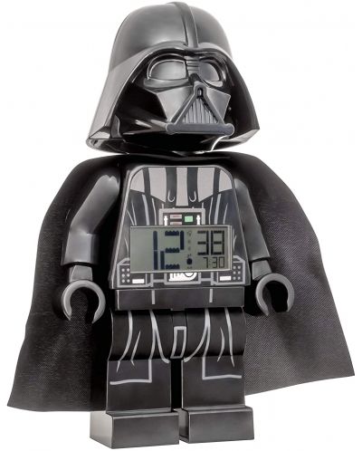 Настолен часовник Lego Wear - Star Wars, Darth Vader, с наметало и будилник - 1
