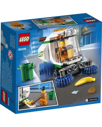 Конструктор Lego City Great Vehicles - Машина за метене на улици (60249) - 2