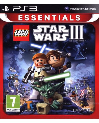 Lego Star Wars III: The Clone Wars - Essentials (PS3) - 1