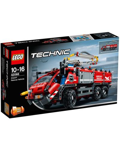 Конструктор Lego Technic - Пожарникарски спасителен камион (42068) - 1