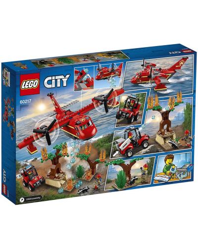 Конструктор Lego City - Пожарникарски самолет (60217) - 8