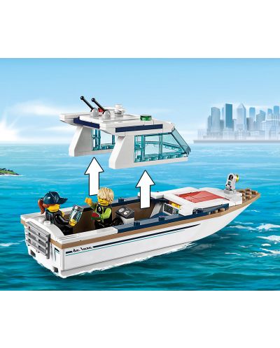Конструктор Lego City - Яхта за гмуркане (60221) - 4