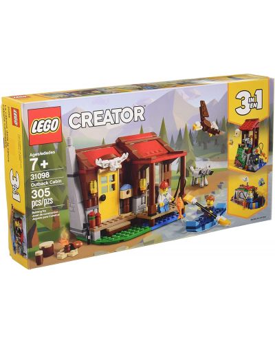 Конструктор 3 в 1 Lego Creator - Външна кабина (31098) - 1
