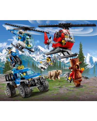 Конструктор Lego City - Полицейско управление в планината (60174) - 14