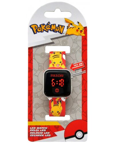 LED часовник Kids Euroswan - Pokemon - 3