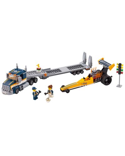 Конструктор Lego City - Транспортьор за драгстери (60151) - 5
