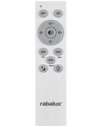 LED Полилей Rabalux - Tesia 71042, IP20, 60W, димируем, сребрист - 4