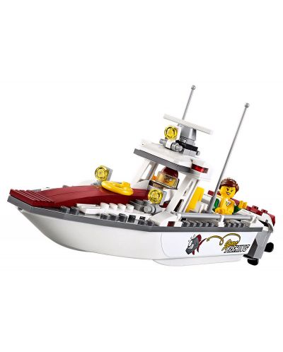 Конструктор Lego City - Рибарска лодка (60147) - 2