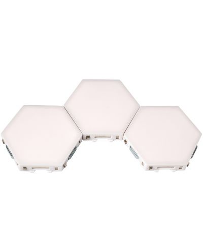 LED панел Omnia - Honeycomb, Touch, IP 20, 3 x 2 W, бял - 4