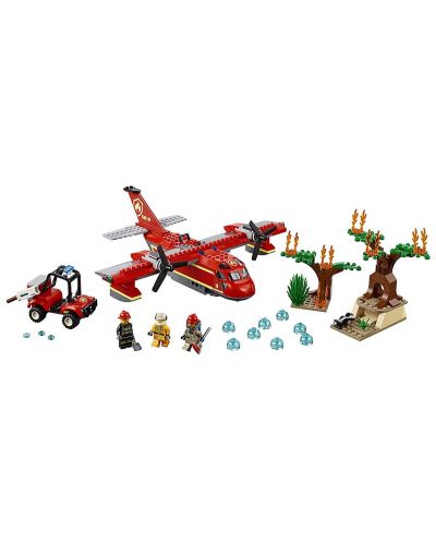 Конструктор Lego City - Пожарникарски самолет (60217) - 6