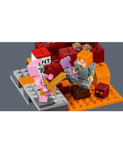 Конструктор Lego Minecraft - Битка в Ада (21139) - 5