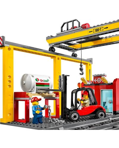 Конструктор Lego City - Товарен Влак (60052) - 5