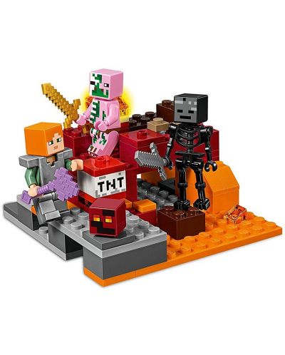 Конструктор Lego Minecraft - Битка в Ада (21139) - 7