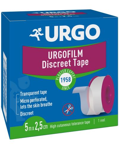 Urgofilm Лейкопласт, 5 m x 2.5 cm, Urgo - 1