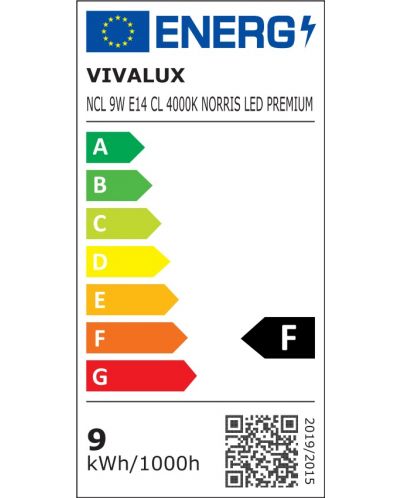 LED крушка Vivalux - Norris premium 4300, 9 W, топло-бяла светлина - 3