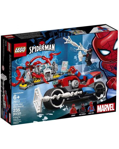 Конструктор Lego Marvel Super Heroes -Spider-Man Bike Rescue (76113) - 4