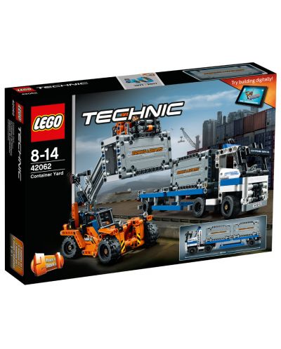 Конструктор Lego Technic - Контейнерен терминал (42062) - 1