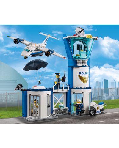 Конструктор Lego City - Полиция в небето, въздушна база (60210) - 4