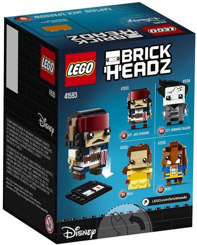Конструктор Lego Brickheads - Капитан Jack Sparrow (41593) - 5