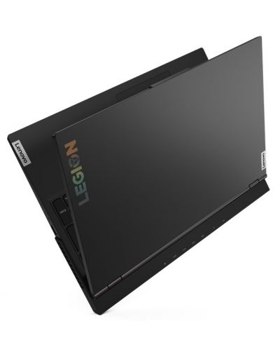 Геймърски лаптоп Lenovo Legion 5 - 15IMH05, черен - 7
