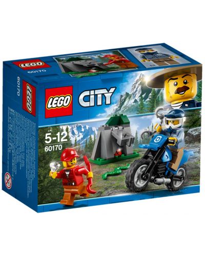 Конструктор Lego City - Преследване извън пътя (60170) - 1