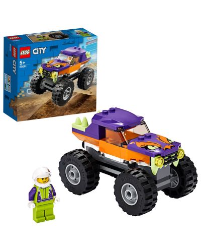 Конструктор Lego City Great Vehicles - Камион чудовище (60251) - 2