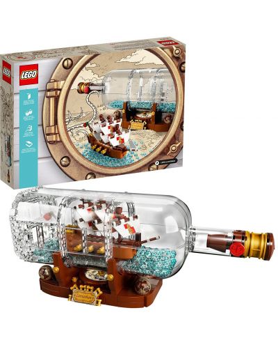 Конструктор Lego Ideas - Ship in a Bottle (21313) - 5