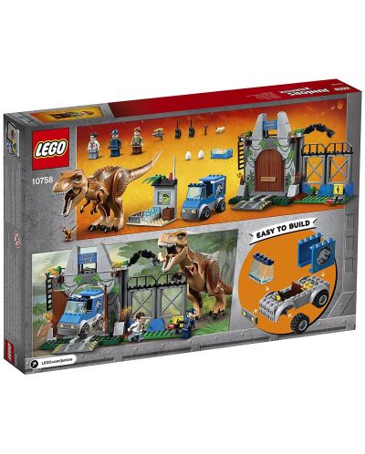 Конструктор Lego Juniors - Бягство на тиранозавър (10758) - 5