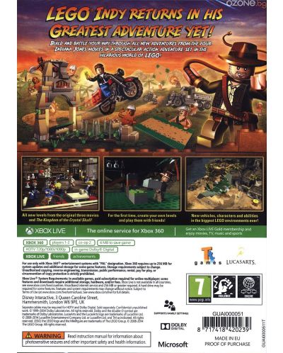LEGO: Indiana Jones 2 The Adventure Continues (Xbox 360) - 8