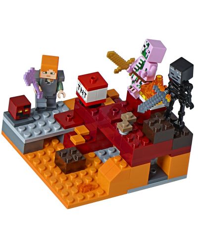 Конструктор Lego Minecraft - Битка в Ада (21139) - 3