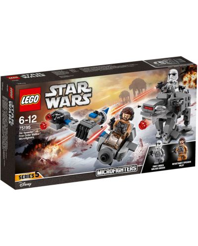 Конструктор Lego Star Wars - Ski Speeder™ vs. First Order Walker™ Microfighter (75195) - 1
