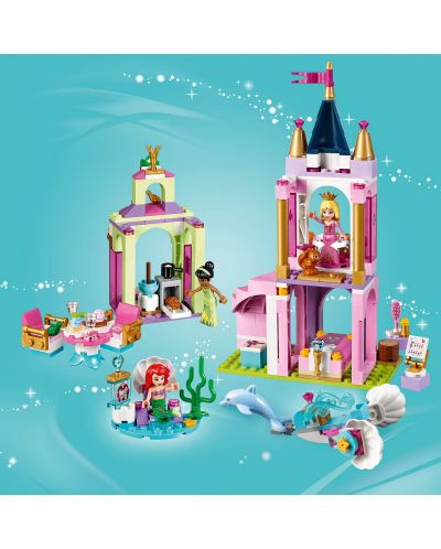 Конструктор Lego Disney Princess - Кралското празненство на Ариел, Аврора и Тиана (41162) - 1