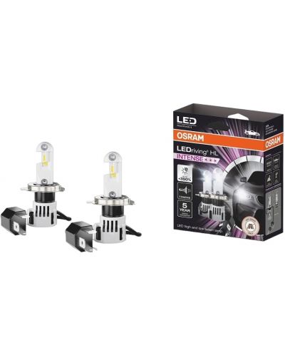 LED Автомобилни крушки Osram - LEDriving, HL Intense, H4/H19, 27/23W, 2 броя - 2