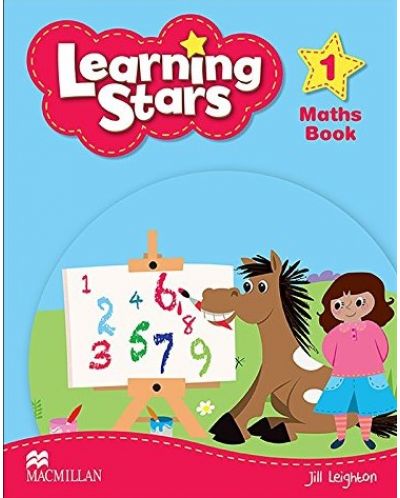 Learning Stars 1: Math Book / Английски език (Математическа тетрадка) - 1