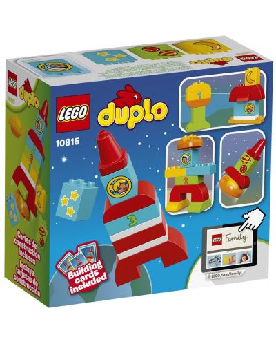 Конструктор Lego Duplo - Моята първа ракета (10815) | Отлична цена ...
