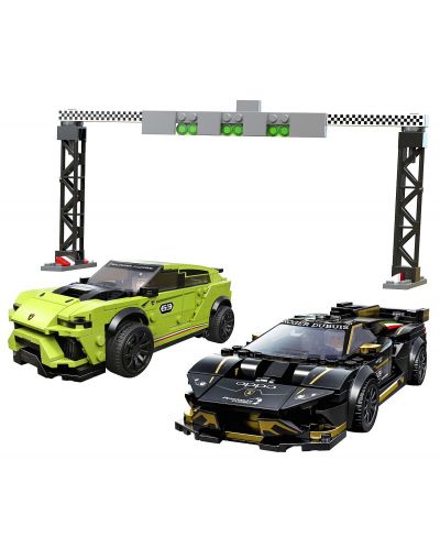 Конструктор Lego Speed Champions - Lamborghini Urus ST-X & Lamborghini Huracán Super Trofeo EVO (76899) - 3