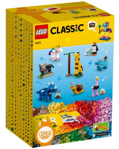 Конструктор Lego Classic - Тухлички и животни (11011) - 2