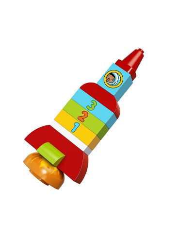 Конструктор Lego Duplo - Моята първа ракета (10815) | Отлична цена ...