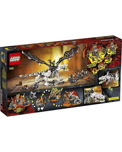 Конструктор Lego Ninjago - Драконът на магьосника на черепите (71721) - 2