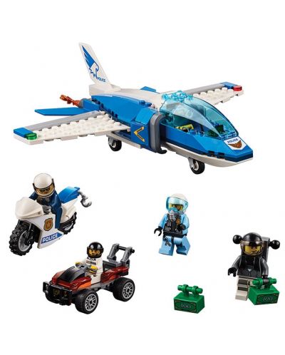 Конструктор Lego City - Полиция в небето, арест с парашут (60208) - 11
