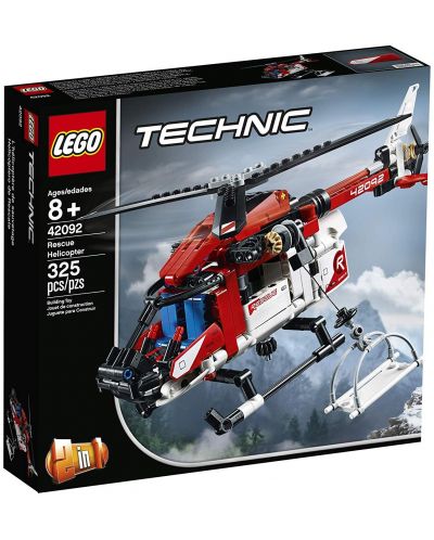 Конструктор Lego Technic - Спасителен хеликоптер (42092) - 4