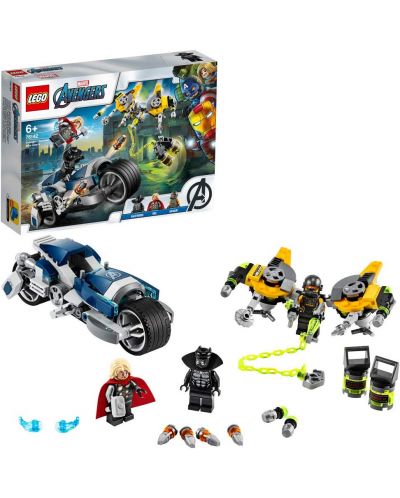Конструктор Lego Marvel Super Heroes - Avengers: нападение с мотоциклет (76142) - 2