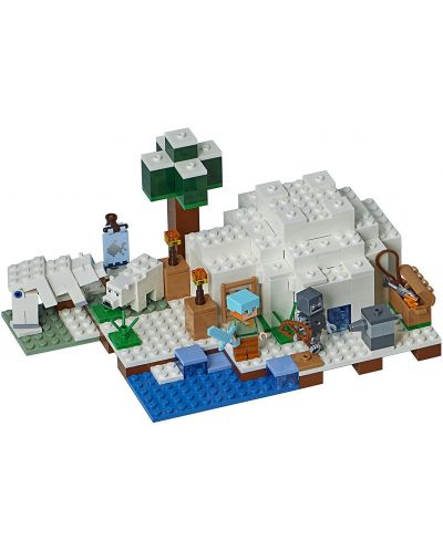 Конструктор Lego Minecraft - Полярно иглу (21142) - 6