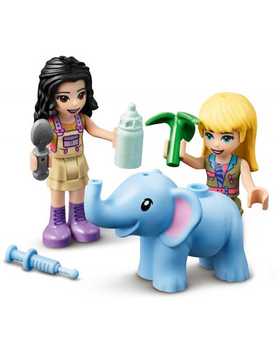 Конструктор Lego Friends - Спасяването на бебето слон в джунглата (41421) - 5